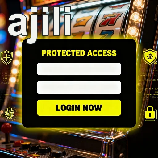 Mobile device displaying Ajili casino gaming platform - ajili